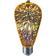 Лампа св/диод.NLL-3D-ST64 4W 230V E27 серебристый Navigator 61486 - фото - 1