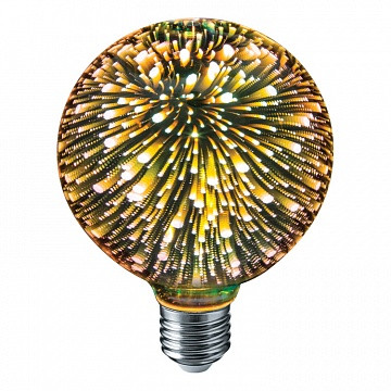 Лампа св/диод.NLL-3D-G105 4W 230V E27 серебристый Navigator 61488 - фото - 1