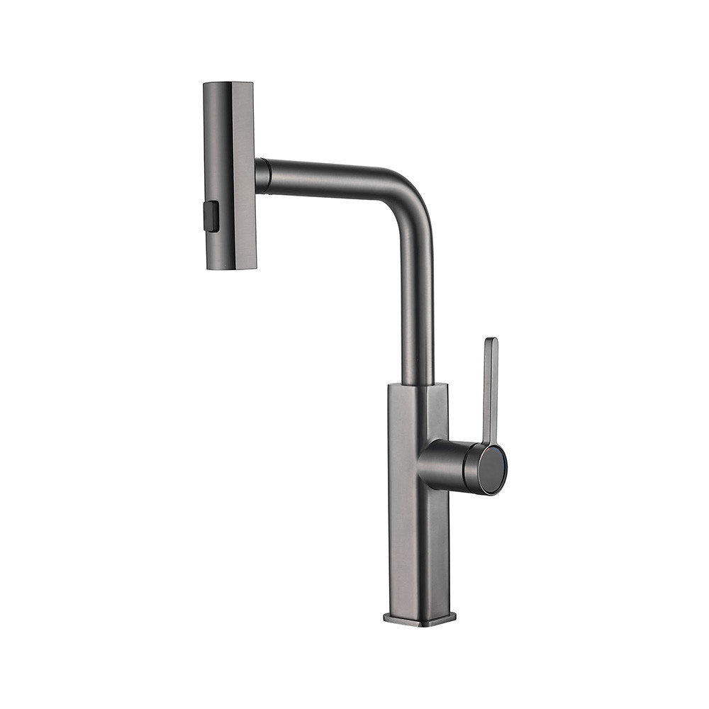 Смеситель для кухни VALFEX  Apollion Steel Graphite  VF.73824-3 - фото - 1