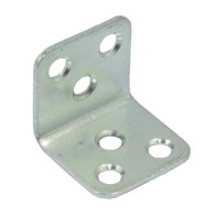 Уголок крепёжн.меб.25*25*17*2мм.оц.уп 4шт.(492109) - фото - 1