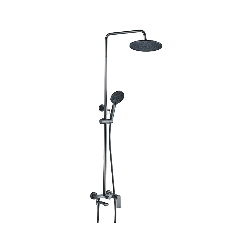 Душевая система,тропич.душ  VALFEX  ARGO  Graphite VF.24505-3 - фото - 1