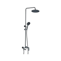 Душевая система,тропич.душ  VALFEX  ARGO  Graphite VF.24505-3 - фото - 1