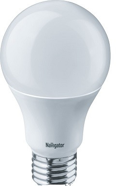 Лампа св/диод.NLL-A60 10W 12/24V E27 4K Navigator 61475 - фото - 1