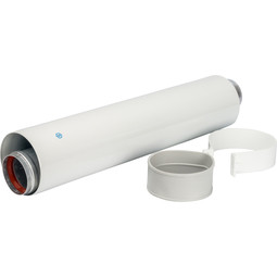 Коакс.труба 60/100 500мм ROMMER (RCA-6010-000500) - фото - 1